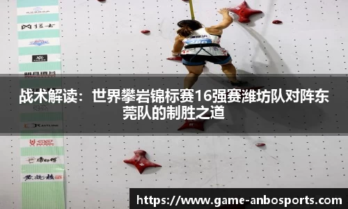 战术解读：世界攀岩锦标赛16强赛潍坊队对阵东莞队的制胜之道